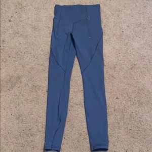 Lululemon High Rise Running Leggings With Pockets
